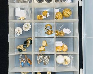 Vintage gold, silver, and costume jewelry
