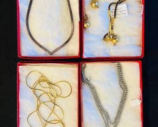 Vintage gold, silver, and costume jewelry