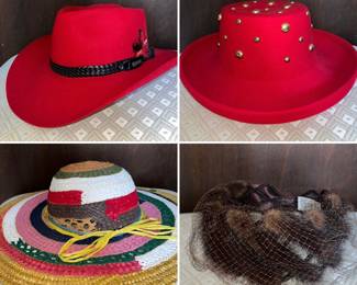 Vintage women’s hats