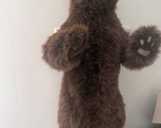 Stuff bear on a stand