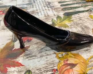 Vintage shoe decor