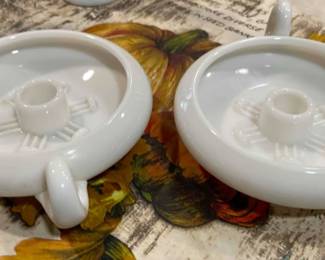 VIntage taper candle holders 
