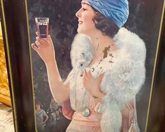 Coca cola vintage tray 
