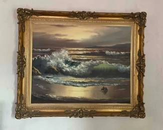 Seascape oil paintings