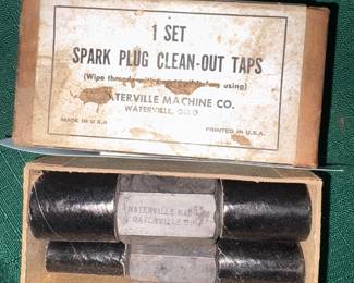 Vtg Waterville Machine Co Spark Clean Out Taps!
