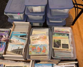 Large Vintage Postcard Collection!