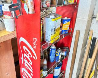 Vtg Coca Cola Metal Shelf!
