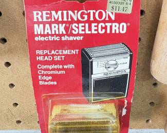 Vtg Remington Mark/Selectro Electric Shaver Replacement Head Set!
