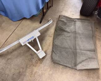 Werner Quick Click #AC78 Ladder Stabilizer, Military Tarp!
