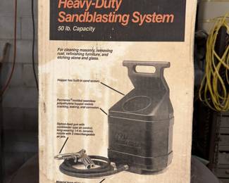 Sears/Craftsman Heavy Duty Sandblasting System #16706!
