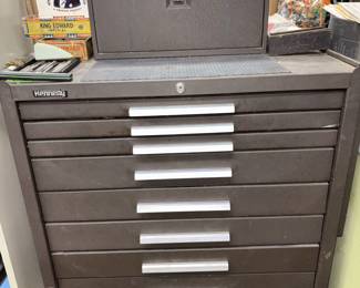 Kennedy & Craftsman Rolling Tool Chest Filled w/Tool & Die Tools!
