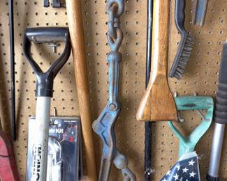 Vtg Lrg Ratchet Load Binder, Etc!
