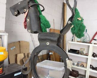 Horse Swing Made from Tire!