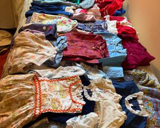 Vintage children’s and baby clothing