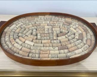 "Wine Cork" Tray