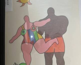 Niki St. Phalle-Serigraph