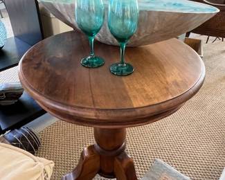 Pedestal Side Table