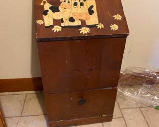 Vintage potatoes holder