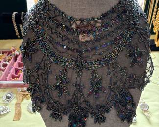 Beaded Shawl (Back View)