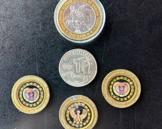 Limited Edition Casino Token -999 fine silver 