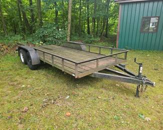 dual axle trailer