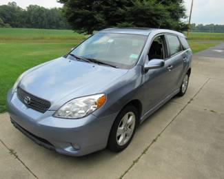 2008 Corolla Matrix sedan 