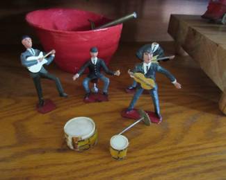 Beatles cake toppers