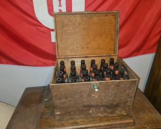 vintage beer crate