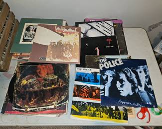 Vintage vinyl LPs