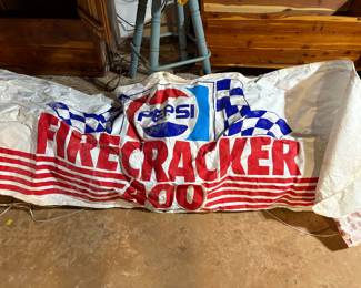 Pepsi Firecracker 400 Banner