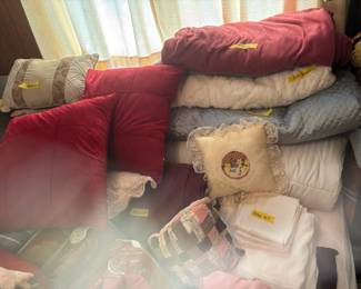 Comforters and Pillows