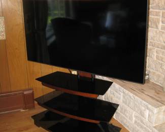65" Samsung TV and Stand