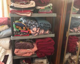 Thows and Blankets - New Curtians in Packages