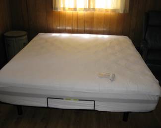 78 x 75 Electric Adjustable Bed - Like New