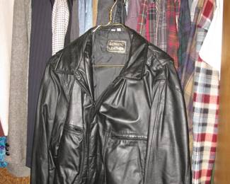 Men's Clothing and Men's Leather Jacket