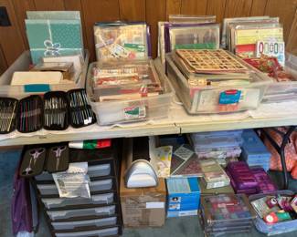 Scrapbooking Supply's - Soooo Much of it