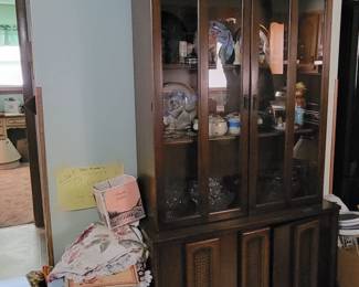 Linens, vintage collectibles, furniture 