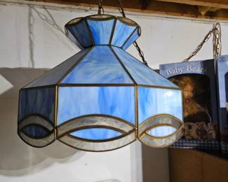 Stained Glass Hanging Lamp