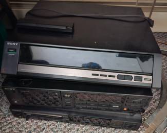 Sony Stereo Components
