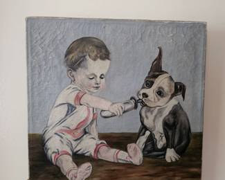 Artwork - Boy and Dog