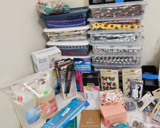 Fabric, Sewing Supplies