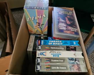 Elvis Memorabilia, VHS Tapes