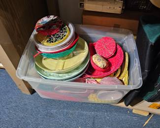 Hand-Made Pot Holders/Baskets