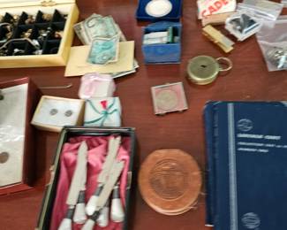 Coins, Currency, Jewelry