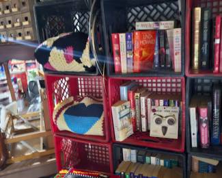 Books, Hand-made Blankets