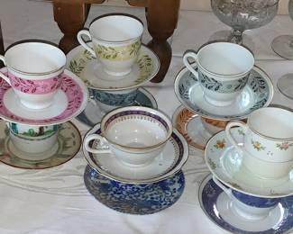 Demitasse Cups & Saucers