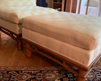 Baker Chair & Ottoman