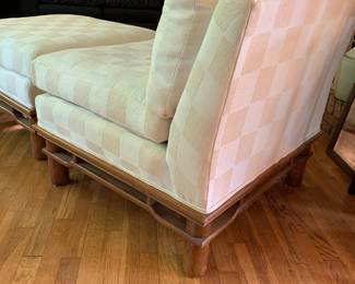 Baker Chair & Ottoman