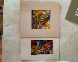 Margo Evans Acrylic Miniature Paintings 