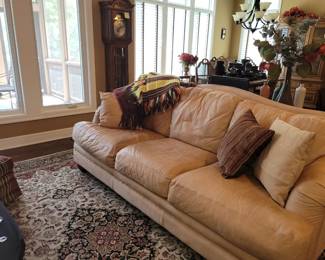Leather sofa